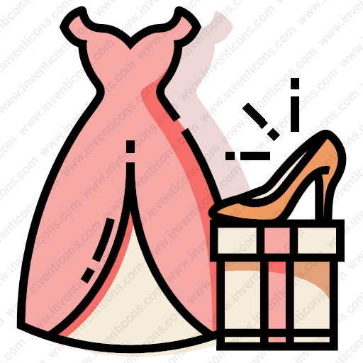 Download Bride,costume,set Icon Inventicons