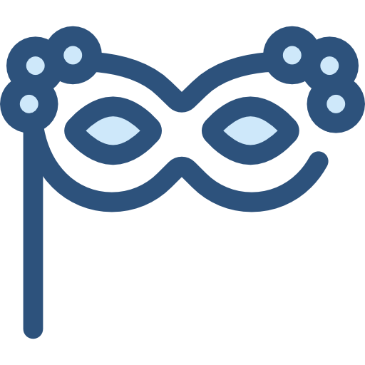 Eye Mask, Birthday And Party, Mask, Carnival, Costume, Party Icon
