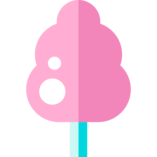 Dessert, Sugar, Cotton Candy, Food, Sweet Icon