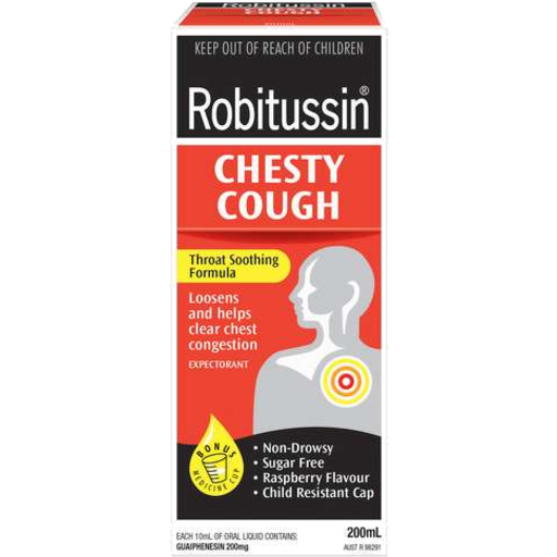Robitussin Expectorant Chesty Cough