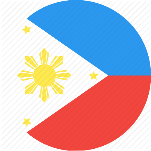 Circle, Country, Flag, Nation, Philippines Icon