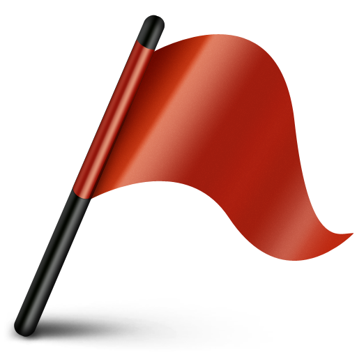 Error, Red, Waving Icon, Country, Editor Icon