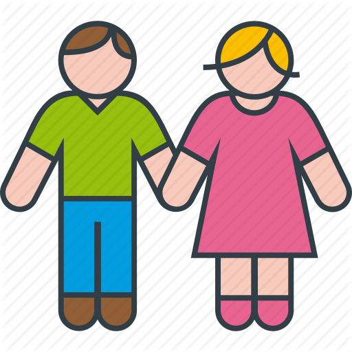 Couple, In, Love, Man, Woman Icon