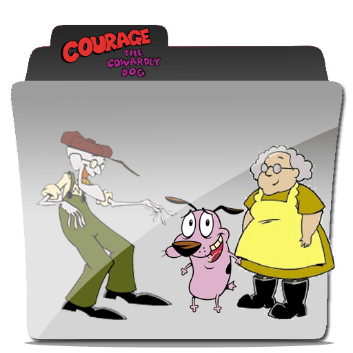 Cowardly Dog Icon Courage