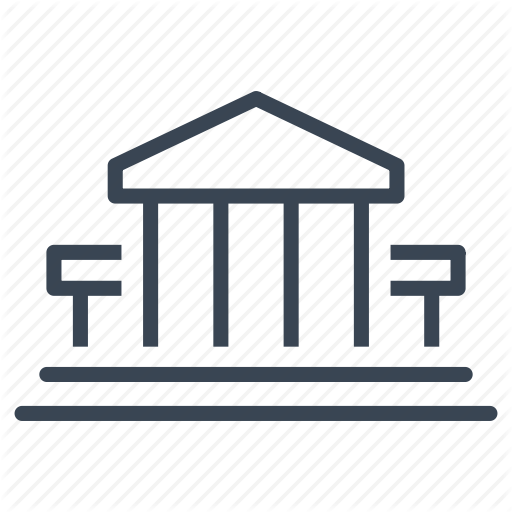 Court, Courthouse, Justice, Trial Icon