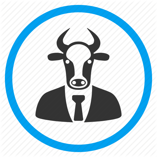 Boss, Bull, Businessman, Chief, Cow Head, Manager, Ox Person Icon