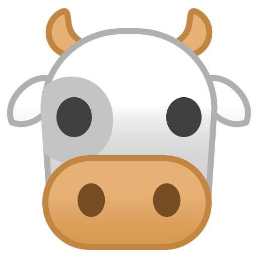 Cow Face Icon Noto Emoji Animals Nature Iconset Google