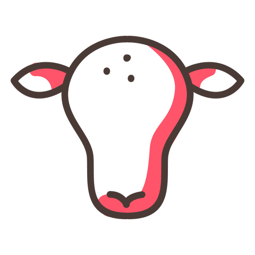 Cow Stroke Icon