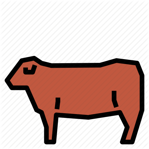Cattle, Cow Icon
