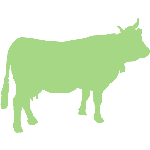 Guacamole Green Cow Icon