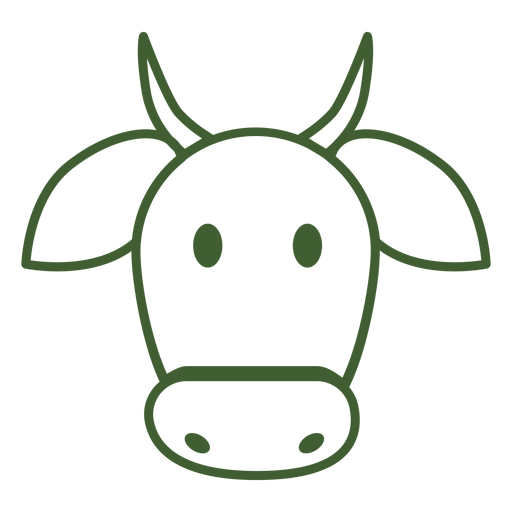 Simple Cow Icon