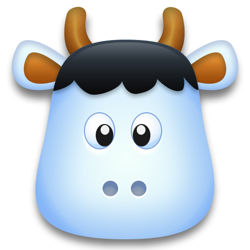 Milk, Cow, Animal, Remember, Cartoon Icon