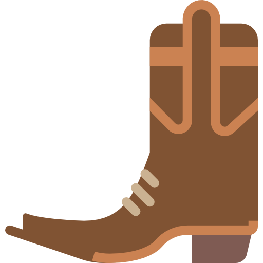 Cowboy Boot Icon at GetDrawings | Free download