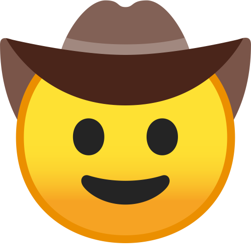 Cowboy Hat Face Icon Noto Emoji Smileys Iconset Google