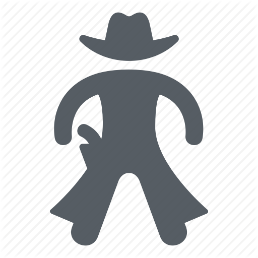 Cowboy, People, Usa, West, Western, Wild Icon