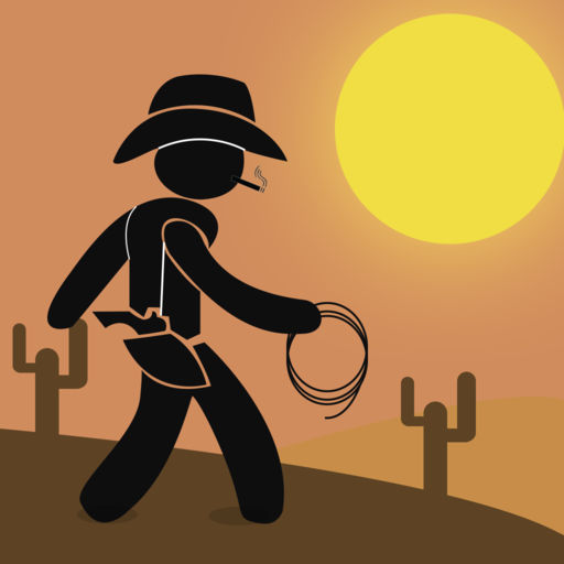 Cowboy Stickman Racing Showdown