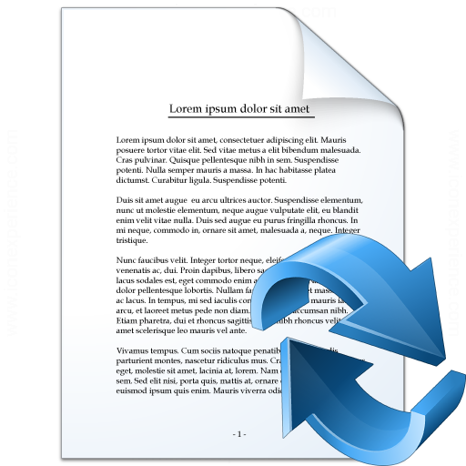 Iconexperience V Collection Document Refresh Icon