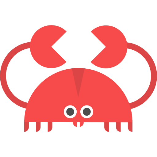 Crab Icon Sea Life Collection Freepik