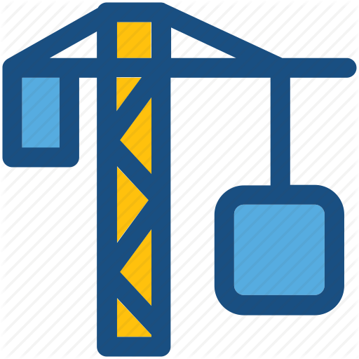 Construction Crane, Construction Machinery, Container, Container