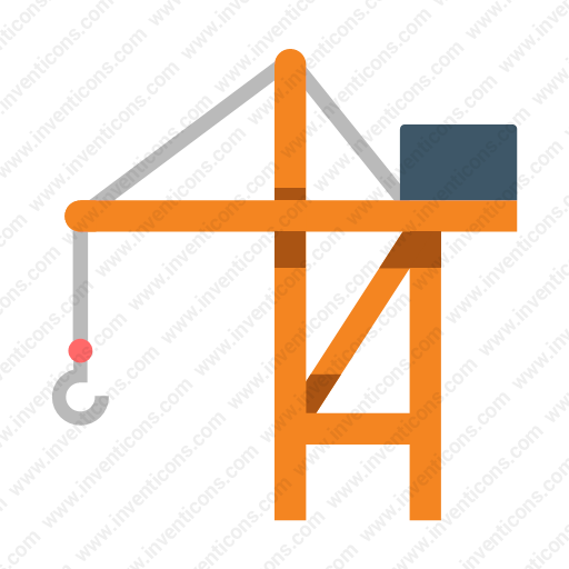 Download Port,crane Icon Inventicons