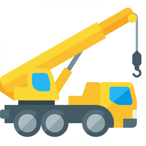 Iconexperience G Collection Mobile Crane Icon
