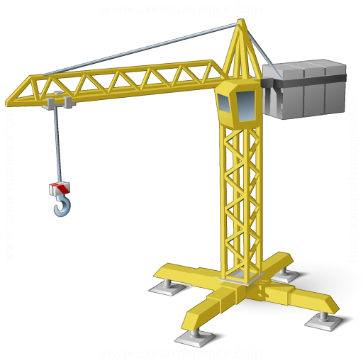 Iconexperience V Collection Tower Crane Icon