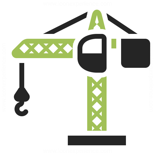 Tower Crane Icon Iconexperience