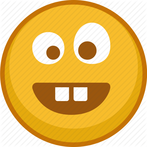 Crazy, Emoji, Emoticon, Emoticons, Emotion, Smile, Teeth Icon