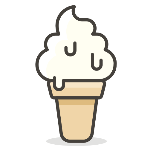 Ice Cream Icon Free Of Another Emoji Icon Set