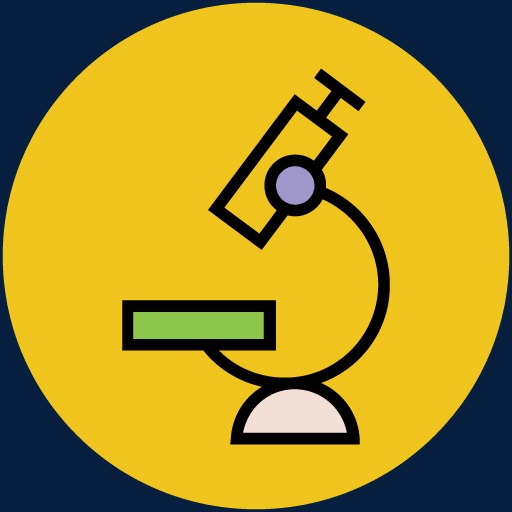 Creative Picture Painted Icon Science And Technology, Science