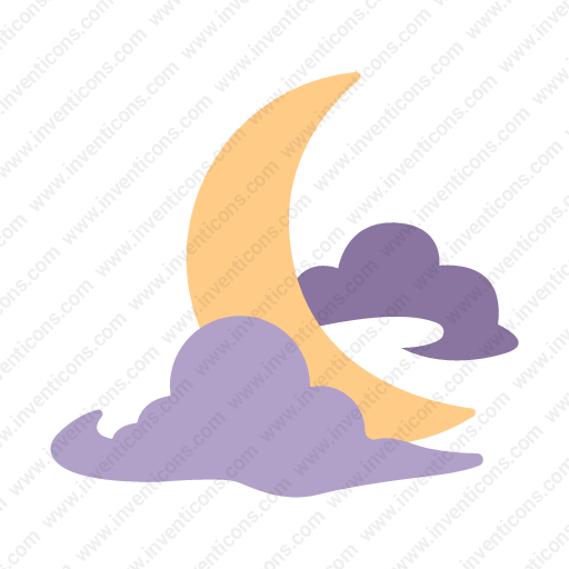 Download Crescent,moon Icon Inventicons