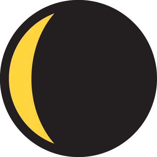 Waning Crescent Moon Symbol Emoji For Facebook, Email Sms Id