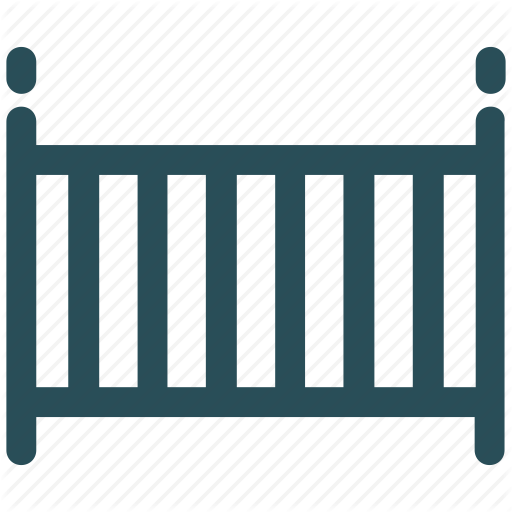 Baby Bed, Baby Cot, Baby Furniture, Crib Icon