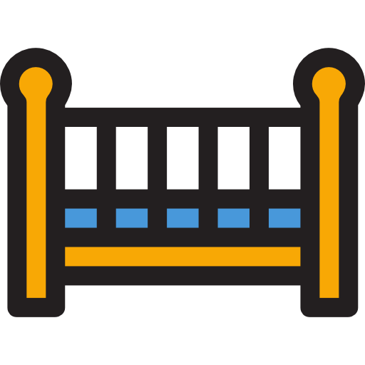 Furniture, Antique, Kid And Baby, Bedroom, Crib, Elegant