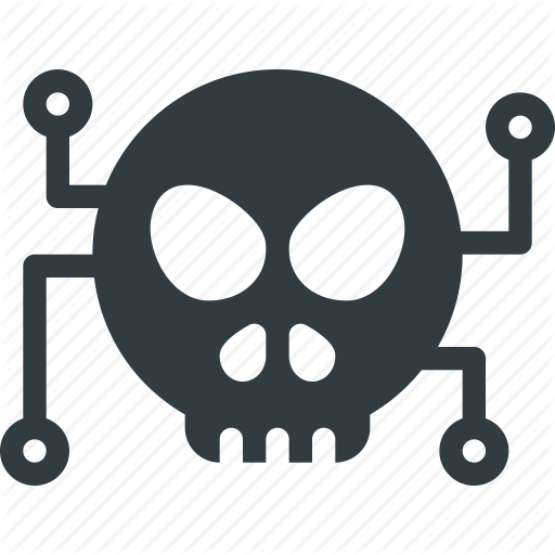 Crime, Cyber, Hacked, Hacker, Malware, Terminating, Warming Icon