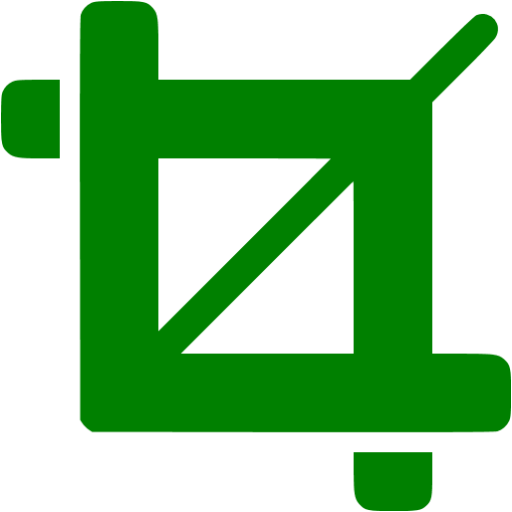 Green Crop Icon