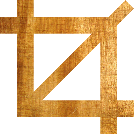 Light Wood Crop Icon