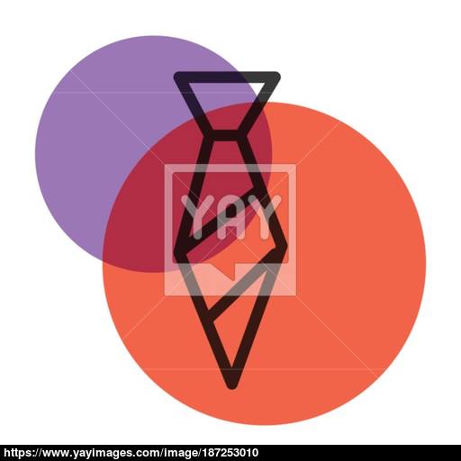 Office Uniform Vector Icon Color Mark Vector
