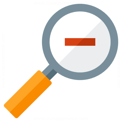 Iconexperience G Collection Zoom Out Icon