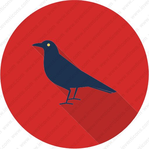 Download Crow,bird,fly,flying,wing Icon Inventicons
