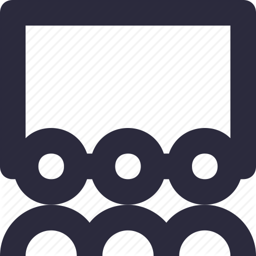 Audience, Clients, Crowd, Customers, People Icon