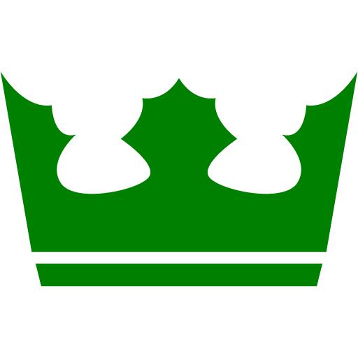 Green Crown Icon