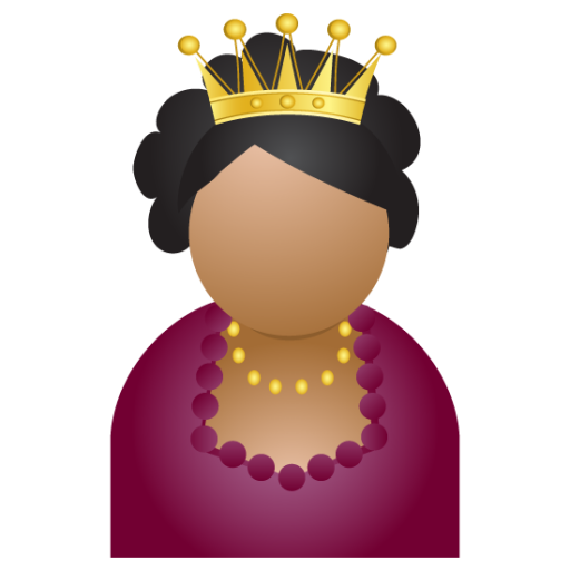 Miss Crown Icon People With Hat Iconset Dapino