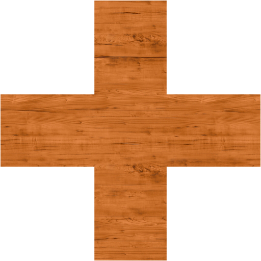 Seamless Wood Plus Icon