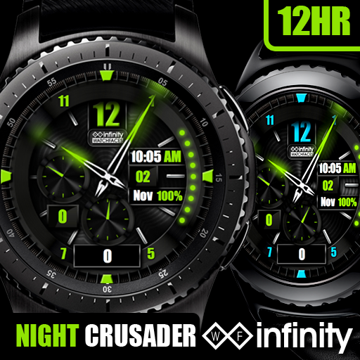 Night Crusader Watch Face Gear Gear Iconb