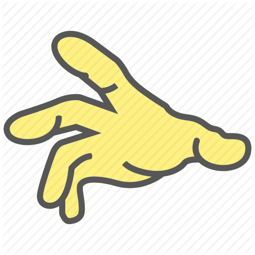 Crush, Finger, Gesture, Hand, Mash, Pick Icon