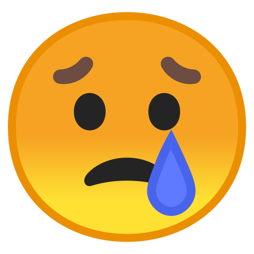 Crying Face Icon Noto Emoji Smileys Iconset Google