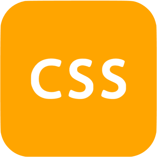 Orange Css Icon