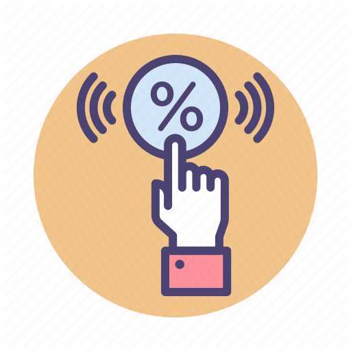 Click, Click Through Rate, Ctr, Discount, Rate, Through Icon