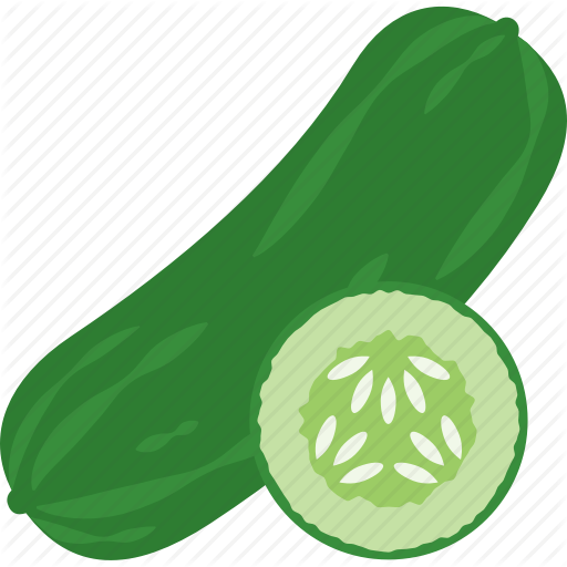 Cucumber, Food, Summer, Vegetable Icon